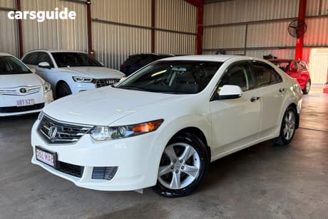 White 2009 Honda Accord Sedan EURO 10