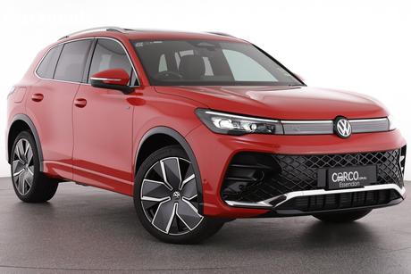 Red 2025 Volkswagen Tiguan Wagon 195Tsi R-Line