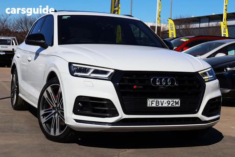 White 2019 Audi SQ5 Wagon 3.0 Tfsi Quattro