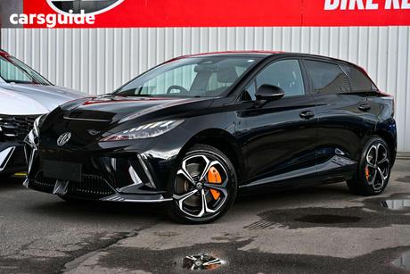 Black 2025 MG MG4 Hatchback Xpower
