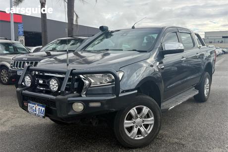 Grey 2015 Ford Ranger Dual Cab Utility Xlt 3.2 (4X4)