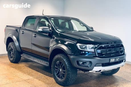 Black 2021 Ford Ranger Double Cab Pick Up Raptor 2.0 (4X4)