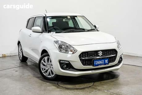 White 2022 Suzuki Swift Hatchback Gl Navi Plus