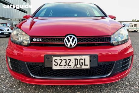 Red 2011 Volkswagen Golf Hatchback Gti