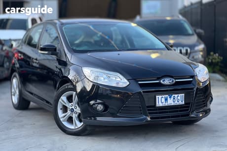 Black 2014 Ford Focus Hatchback Trend