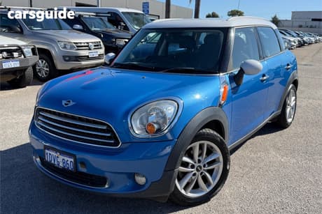 Blue 2011 Mini Countryman Wagon Cooper D