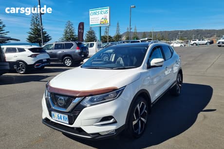White 2017 Nissan Qashqai Wagon N-Tec