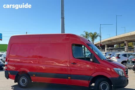 Red 2018 Mercedes-Benz Sprinter Van 313Cdi Lwb Hi Roof