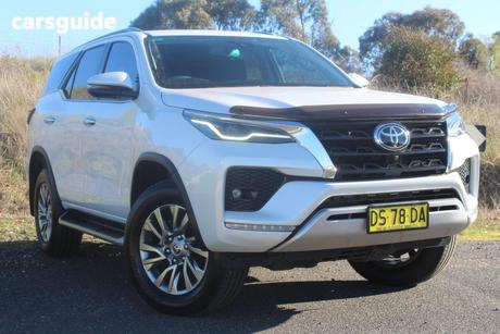 White 2023 Toyota Fortuner Wagon Crusade