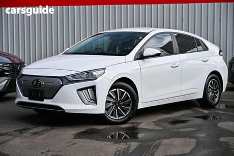 White 2020 Hyundai Ioniq Hatchback Electric Elite