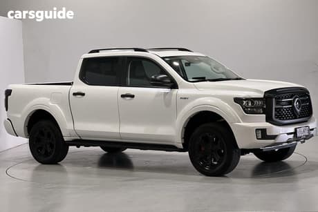 White 2025 GWM Cannon Alpha Dual Cab Utility Ultra Phev (4X4)