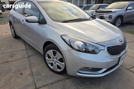 Silver 2015 Kia Cerato Hatchback S