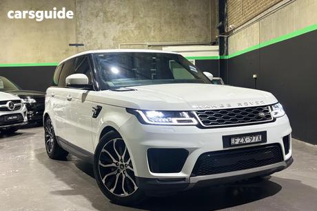 White 2019 Land Rover Range Rover Sport Wagon Sdv6 Se (183Kw)