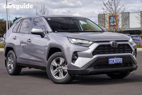 Silver 2025 Toyota RAV4 Wagon Gx (2Wd) Hybrid