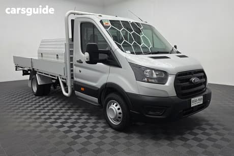 Silver 2020 Ford Transit Cab Chassis 430E (Rwd) Drw
