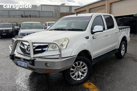 White 2014 Foton Tunland Dual Cab Utility Tl (4X4)