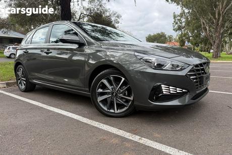 Grey 2021 Hyundai I30 Hatchback Active