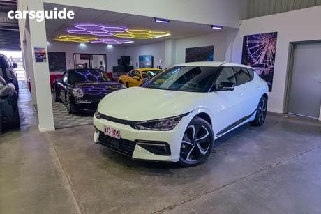 White 2023 Kia EV6 Wagon Gt-Line Rwd (Without Sunroof)