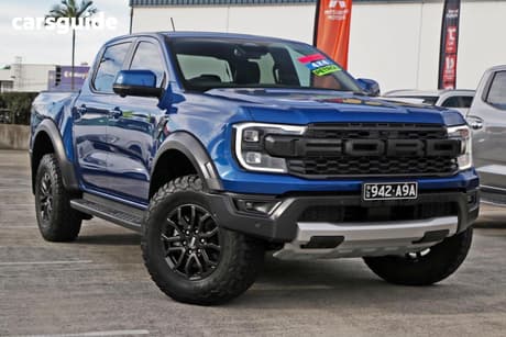Blue 2024 Ford Ranger Double Cab Pick Up Raptor 3.0 (4X4)