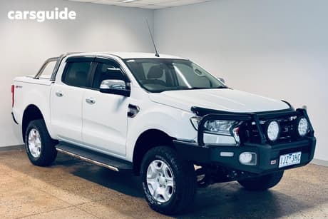 White 2015 Ford Ranger Crew Cab Pickup Xlt 3.2 Hi-Rider (4X2)