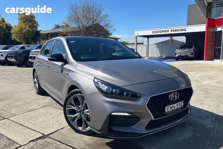 Silver 2020 Hyundai I30 Hatchback N Line Premium