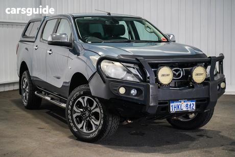 Blue 2017 Mazda BT-50 Dual Cab Utility Xtr (4X4)