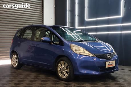 Blue 2013 Honda Jazz Hatchback Vibe