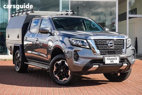 Grey 2021 Nissan Navara Dual Cab Pick-up St-X (4X4) Cloth/No Sunroof