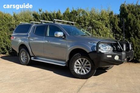 Grey 2018 Mitsubishi Triton Dual Cab Utility Gls (4X4)