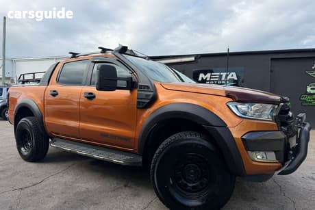 Orange 2016 Ford Ranger Dual Cab Pick-up Wildtrak 3.2 (4X4)
