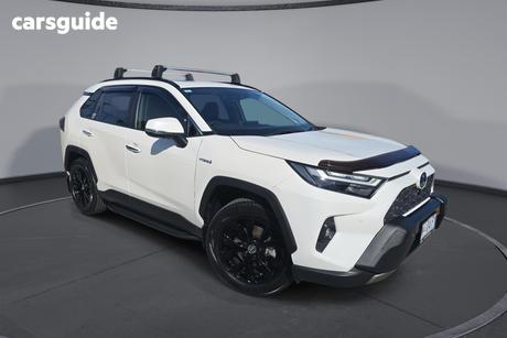 White 2022 Toyota RAV4 Wagon Cruiser (Awd) Hybrid