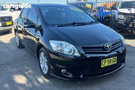 Black 2012 Toyota Corolla Hatch ASCENT SPORT