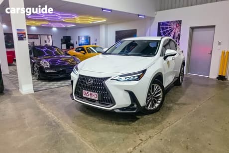 White 2025 Lexus NX350H Wagon Sports Luxury Hybrid 2Wd
