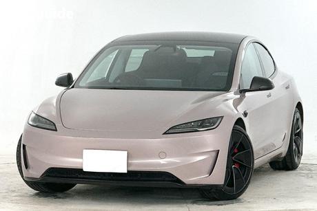 Pink 2024 Tesla Model 3 Sedan Performance
