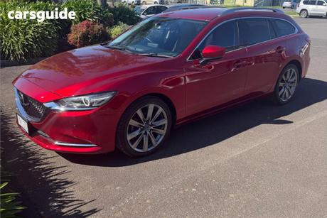 Red 2019 Mazda 6 Wagon Gt
