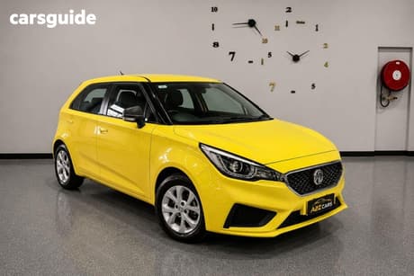 Yellow 2019 MG MG3 Hatch CORE (WITH NAVIGATION) MY20