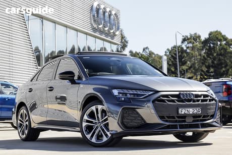 Grey 2026 Audi A3 Sedan Tfsi Quattro 150Kw S Line