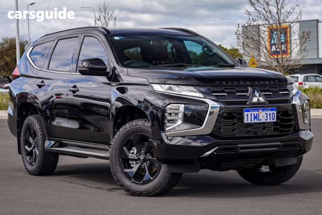 Black 2024 Mitsubishi Pajero Sport Wagon Gsr (4Wd) 7 Seat
