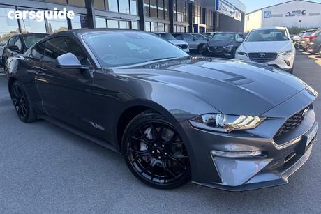 Grey 2018 Ford Mustang Coupe Fastback 2.3 Gtdi
