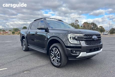 Black 2024 Ford Ranger Double Cab Pick Up Sport 3.0 (4X4)