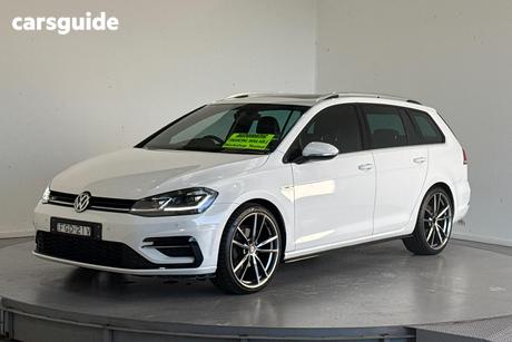 White 2017 Volkswagen Golf Wagon 110 Tsi Highline