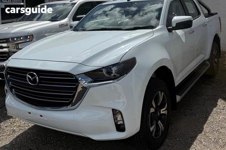 White 2023 Mazda BT-50 Dual Cab Chassis Xtr (4X4)