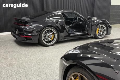 Black 2021 Porsche 911 Coupe Turbo S