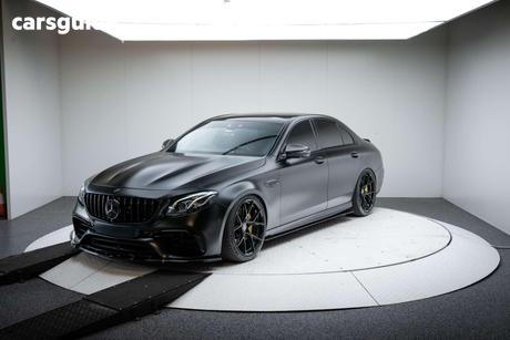 Black 2018 Mercedes-Benz E63 Saloon S 4Matic+