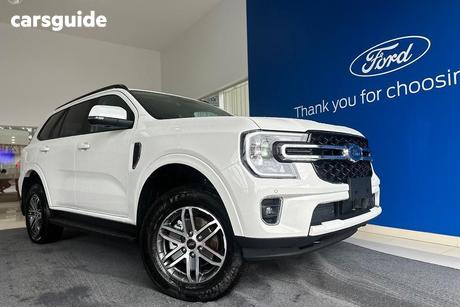 White 2025 Ford Everest Wagon Trend (4Wd)