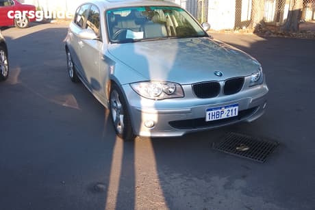 Silver 2007 BMW 120I Hatchback 20I