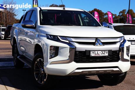 White 2022 Mitsubishi Triton Double Cab Pick Up Gls (4X4)