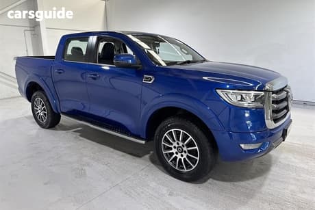 Blue 2022 GWM UTE Dual Cab Utility Cannon (4X4)