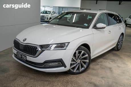 White 2023 Skoda Octavia Wagon Style 110Tsi