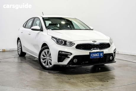 White 2020 Kia Cerato Hatchback S